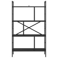 Рафт за книги 7 нива 75 x 30 x 123,5 см Инженерна дървесина