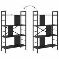 Рафт за книги 7 нива 75 x 30 x 123,5 см Инженерна дървесина
