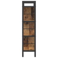 Рафт за книги Старо дърво 75 x 30 x 123,5 см Инженерно дърво
