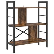 Рафт за книги Димян дъб 75 x 30 x 91 см Инженерно дърво