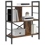 Рафт за книги 5 нива 75 x 30 x 91 см Инженерна дървесина
