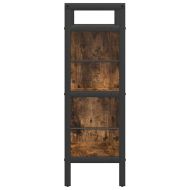 Рафт за книги 5 нива 75 x 30 x 91 см Инженерна дървесина