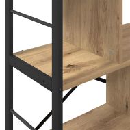 Рафт за книги Дъб 75 x 30 x 91 см Инженерно дърво