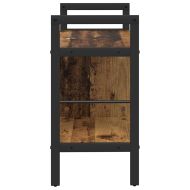 Рафт за книги Старо дърво 75 x 30 x 58,5 см Инженерно дърво