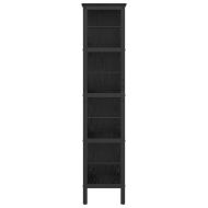 Рафт за книги Черния дъб 82 x 32 x 144,5 см Инженерно дърво