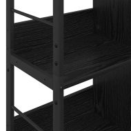 Рафт за книги Черния дъб 82 x 32 x 144,5 см Инженерно дърво