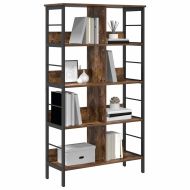Рафт за книги Димян дъб 82 x 32 x 144,5 см Инженерно дърво