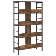 Рафт за книги Димян дъб 82 x 32 x 144,5 см Инженерно дърво