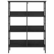 Рафт за книги 6 нива 82 x 32 x 112 см Инженерна дървесина