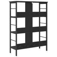 Рафт за книги 6 нива 82 x 32 x 112 см Инженерна дървесина
