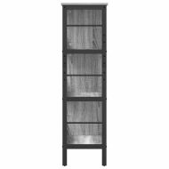 Рафт за книги 6 нива 82 x 32 x 112 см Инженерна дървесина