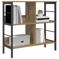Рафт за книги Дъб 82 x 32 x 79 см Инженерно дърво