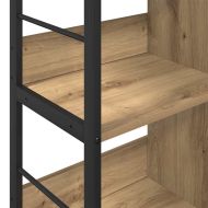 Рафт за книги Дъб 82 x 32 x 79 см Инженерно дърво
