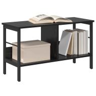 Рафт за книги Черния дъб 82 x 32 x 47 см Инженерно дърво