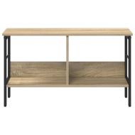 Рафт за книги Сонома дъб 82 x 32 x 47 см Инженерно дърво