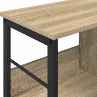Рафт за книги Сонома дъб 82 x 32 x 47 см Инженерно дърво