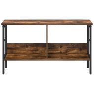 Рафт за книги Димян дъб 82 x 32 x 47 см Инженерно дърво