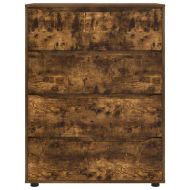 Шкафове за съхранение 2 pcs Димян дъб 80 x 48 x 105 см