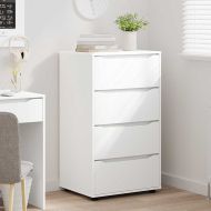 Шкафове за съхранение 2 pcs Бяло 60 x 48 x 105 см