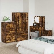 Шкафове за съхранение 2 pcs Димян дъб 60 x 48 x 105 см