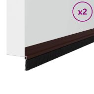 Самозалепващи се четки за уплътняване на врати 2 pcs Кафяво