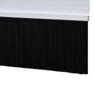 Самозалепващи се четки за уплътняване на врати 12 pcs Бяло