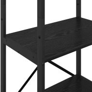 Рафт за книги 5 нива 56 x 34 x 171 см Инженерна дървесина