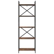 Рафт за книги 5 нива 56 x 34 x 171 см Инженерна дървесина