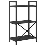 Рафт за книги Черния дъб 56 x 34 x 96 см Инженерно дърво