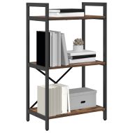 Рафт за книги Димян дъб 56 x 34 x 96 см Инженерно дърво