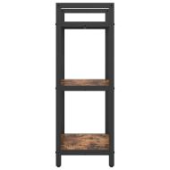 Рафт за книги Димян дъб 56 x 34 x 96 см Инженерно дърво