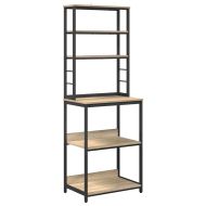 Кухненски рафт Сонома дъб 60 x 40 x 168 см Инженерно дърво