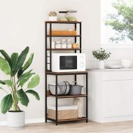 Кухненски рафт Старо дърво 60 x 40 x 168 см Инженерно дърво