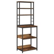 Кухненски рафт Старо дърво 60 x 40 x 168 см Инженерно дърво