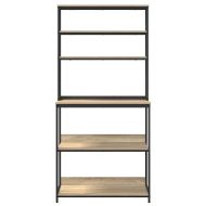 Кухненски рафт Сонома дъб 80 x 40 x 168 см Инженерно дърво
