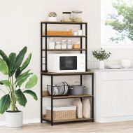 Кухненски рафт Дъб 80 x 40 x 168 см Инженерно дърво