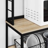 Кухненски рафт Сонома дъб 100 x 40 x 168 см Инженерно дърво