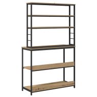 Кухненски рафт Дъб 100 x 40 x 168 см Инженерно дърво