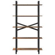 Рафт за книги Старо дърво 100 x 33,5 x 178 см Инженерно дърво