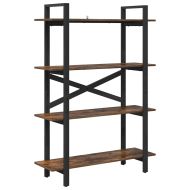 Рафт за книги Димян дъб 100 x 33,5 x 140 см Инженерно дърво