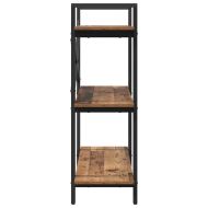 Рафт за книги Старо дърво 100 x 33,5 x 102 см Инженерно дърво