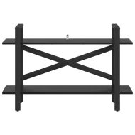 Рафт за книги Черния дъб 100 x 33,5 x 64 см Инженерно дърво