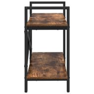 Рафт за книги Димян дъб 100 x 33,5 x 64 см Инженерно дърво