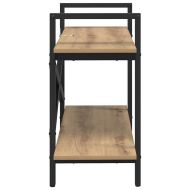 Рафт за книги Дъб 100 x 33,5 x 64 см Инженерно дърво