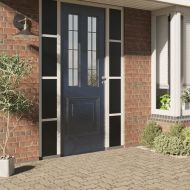 Фолио за прозорци статично черен мат 60x500 см PVC