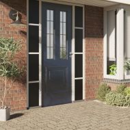 Фолио за прозорци статично черен мат 60x1000 см PVC