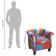 Фотьойл с пачуърк дизайн, текстил