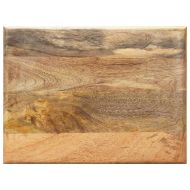 Поставка за списания 40x30x50 см мангово дърво масив и стомана