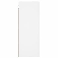 Стенни шкафове, 2 бр, бели, 69,5x34x90 см