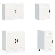 Комплект кухненски шкафове от 7 части Kalmar, инженерно дърво